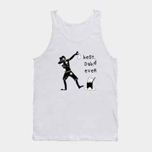 Best Dad Ever Dab Edition Tank Top